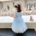 Wholesale Girls' Summer Elsa Princess Mesh Performance Skirt - Image 3