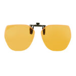 2025 New Reversible Sunglasses Polarized Clip Rimless Polygon Men And Women Sunglasses Clip Wholesale - Image 2
