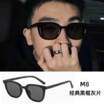 M8 - black frame gray flakes