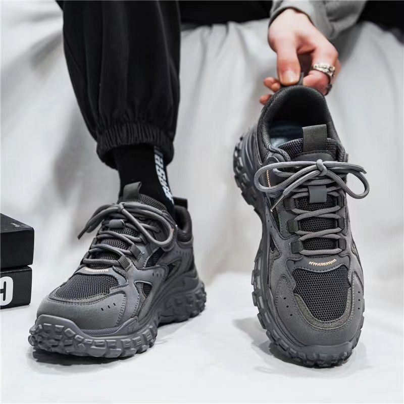 O1CN01ONjTLf1IneMs0FfxP_2215987860938-0-cib.jpg Labor Protection Shoes, Men's Shoes, Spring New Breathable Shoes, Men's Construction Site, Anti-Slip and Wear-Resistant Sneakers, Daddy Trendy Shoes - Image 1