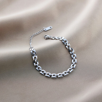 Strap chain silver