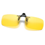 Factory Direct Modular Clip-On Night Driving Glasses  Flip-Up Polarized UV400 Lenses For Myopia Frames - Image 5