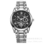 Glossy silver black face   luminous model