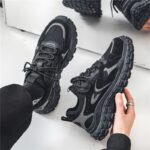 Labor Protection Shoes, Men's Shoes, Spring New Breathable Shoes, Men's Construction Site, Anti-Slip and Wear-Resistant Sneakers, Daddy Trendy Shoes - Image 4