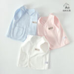 Baby vest: baby girl, summer thin shoulder, boy cotton single-layer pony clip, wearing a spring and autumn vest is super cute