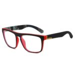 Black and Red Frame Blue Light Blocking (731)