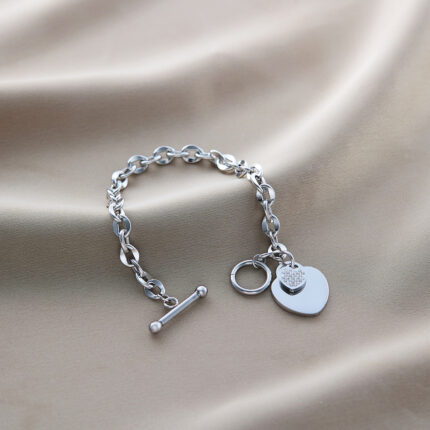OT buckle love silver