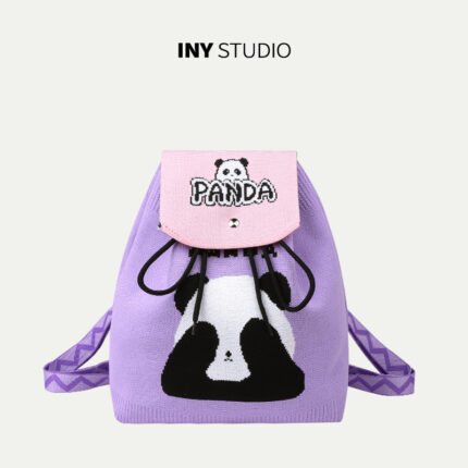 [Backpack Adjustable Flap Style] Color-block Eye Cover Taro 52002