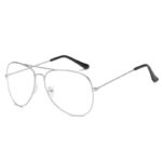 Silver frame (without lenses)
