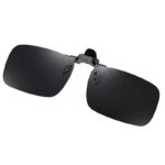 Color Change Day And Night Dual-Purpose Intelligent Polarization Clip Sunglasses For Men And Women Myopia Can Be Worn To Turn Night Vision Driving Sunglasses - Image 5