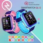 Q12 Waterproof Kids Smartwatch SIM Card Calling, SOS & Real-Time Location Tracker