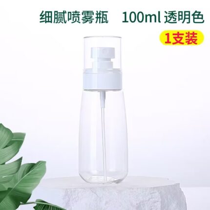 Clear spray bottle, 100ml