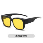 Black frame night vision film