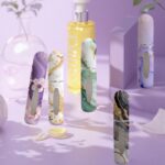 5ml Marble Print Bottom-Fill Perfume Atomizer  Luxury Portable Travel Refillable Spray Bottle - Image 2