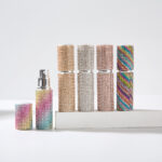 5ml Colored Diamond Flat-Top Perfume Atomizer  Portable Refillable Mini Spray Bottle - Image 2
