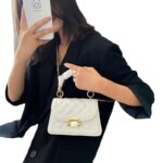 Women's Ins Style Chain Crossbody Bag 2026 Korean Fashion Small Square Handbag For Daily & Party Use - Image 4