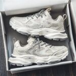 2025 Spring Men's Shoes New Breathable Mesh Shoes Men's Trend Versatile Platform Sneakers Casual Dad Shoes Men - Image 2