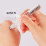 Double-ended dual-purpose roll-on spray bottle, cylindrical perfume, water bottling, travel, portable cosmetics, transparent glass bottle, explosive - Image 2