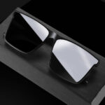Square Sunglasses Men's New High-End Sunscreen UV Protection Men's Flat Sunglasses For Driving - Image 2
