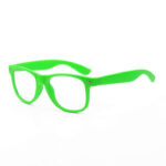 Green frame white film
