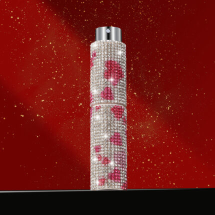 10ml; Pink white; ABS + glass