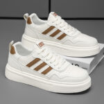 Putian Men's Shoes 2026 New Spring Trendy Brand High-End Men's White Shoes Soft Soles And Versatile Athleisure Board Shoes - Image 2