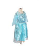 Girls' Frozen Elsa Princess Cosplay Dress Snowflake Costume Gown for Babies & Kids - Image 3