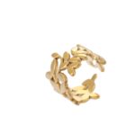European and American hand accessories, cross-border stainless steel gold moon star ladies' rings, exaggerated, fashionable, and high-end rings - Image 5
