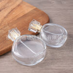 30ml / 50ml / 100ml High-End Transparent Glass Perfume Atomizers  Luxury Refillable Press Spray Bottles - Image 4