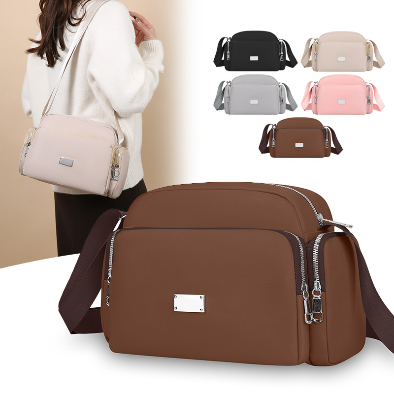 O1CN01ewPvKL2431r2OFoaR_2215812177334-0-cib.jpg Factory-Direct Light Nylon Shoulder & Crossbody Bag High-Capacity Multi-Functional Tote & Mommy Bag - Image 1