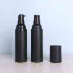 In stock new black frosted Taiwan vacuum bottle press lotion bottle pump head dispensing bottle convenient spray bottle - Image 3