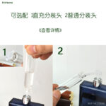 The Slender Lychee Pattern Leather Perfume Bottled in Glass All 9ml - Image 4