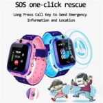 Q12 Waterproof Kids Smartwatch SIM Card Calling, SOS & Real-Time Location Tracker - Image 2