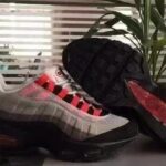 95 - 36-46 - gray and black dark pink hook