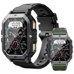 C28 Outdoor Rugged Smartwatch  Bluetooth Calling, Heart Rate & Blood Pressure Monitor for Students and Professionals - Image 2