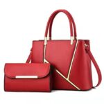 2026 Women's Large-Capacity "Mom & Child" Handbag Set Middle-Aged Mother's Shoulder & Crossbody Tote (Wholesale) - Image 2