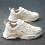 Men's Shoes Summer New Breathable Mesh Shoes Men's Sneakers Korean Version Versatile Little White Shoes Thickness Running Casual Shoes - Image 4