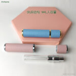 The Slender Lychee Pattern Leather Perfume Bottled in Glass All 9ml - Image 3