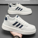 Putian Men's Shoes 2026 New Spring Trendy Brand High-End Men's White Shoes Soft Soles And Versatile Athleisure Board Shoes - Image 5