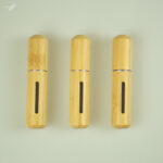 Refillable Natural Bamboo Perfume Atomizer Bottle  5ml & 8ml Portable Travel Fine Mist Spray - Image 2