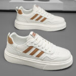 Putian Men's Shoes 2026 New Spring Trendy Brand High-End Men's White Shoes Soft Soles And Versatile Athleisure Board Shoes - Image 4