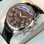 Men's Business Quartz Watch Classic Chronograph Style Dial & Stainless Steel Strap - Image 4