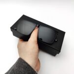 Men's Sunglasses New UV Protection Sunglasses, Influencer Style For Men And Women, Square Frame For Big Face Slimming, Cross-Border Sourcing - Image 4
