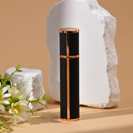 10ml; black; PU skin + electrochemical aluminum nozzle + glass liner