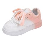 Women's Gradient Platform Casual Sneakers College Style Flat Running Shoes - Image 5