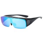 New Flip-Cover Mirror Set Polarized Sunglasses Unisex One-Piece Nearsighted Glasses Mountaineering Cycling Fishing Manufacturer Wholesale - Image 3