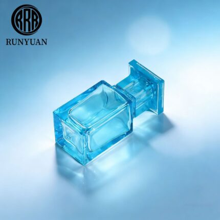 Transparent light blue 50ml complete set 15-mount - X; multicolored; Glass