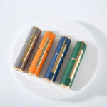10ML Leather Rotating Perfume Bottle, Glass Cosmetic Oral Spray, Pressed Empty Bottle - Image 3