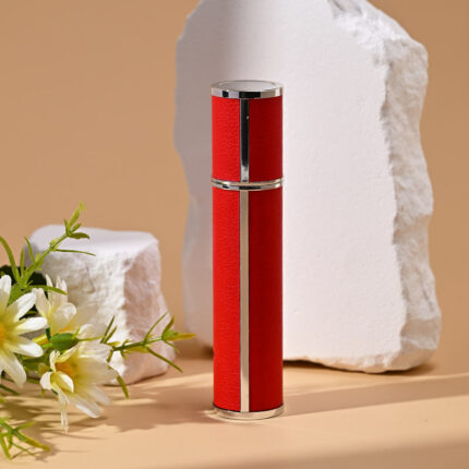 10ml; red; PU skin + electrochemical aluminum nozzle + glass liner