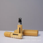 Natural Bamboo Perfume Atomizer Bottle (5ml & 8ml)  Refillable Travel Spray Bottle - Image 4
